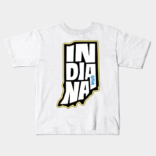 Indiana Indianapolis Richmond IN Kids T-Shirt